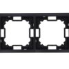 Simon Basic Ramka 2-Krotna Neos Ip20 Czarny Mat Bmrc2/49