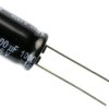 Kondensator 1000μF 16V dc Radialny, Otwór przelotowy Panasonic roztaw: 5mm 10 (Dia.) x 16mm