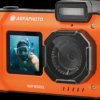 WP9500OG Waterproof digital camera, 24 MP, 4K videos, orange