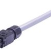 Connection cable, 10 m, socket, 3 pole + PE straight to open end, 1.5 mm², 33500700202100