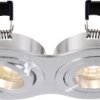 Lampa do zabudowy Deko Light Mira, 2x max. 35 W MR16, Silber 110009