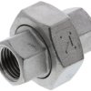 Złączka rurowa ze stali nierdzewnej gwint 1 1/4cal RS PRO gwint 2 1/4cal Sześciokątne Proste Unia Z gwintem