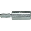 Hexagon spacer bolt, external/internal thread, M3, 20 mm, steel, galvanized, 21200311-BF