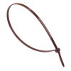 4.8mm x 370mm Brown Cable Tie - Pack of 100