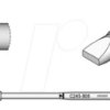 C245808 C245 soldering tip, chisel-shaped, C245808/4.8 x 1.5 mm, straigh