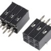 Gniazdo PCB 6 -pinowe 2 -rzędowe raster: 2.54mm Listwa gniazdowa Proste Przewlekany