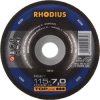 Rhodius 200140 RS67 Tarcza szlifierska stal 25 szt.