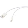 Renkforce RF-6857548 USB cable USB-A to Lightning White 1m USB 2.0