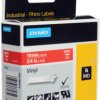 Labelling tape cartridge, 19 mm, tape red, font white, 5.5 m, 1805422