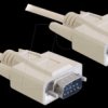 82981 Cable serial, SUB-D 9, 2 m, plug/plug