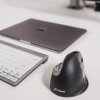 Myszka bezprzewodowa, laserowa, 6-przyciskowa, kolor: Czarny, Ciemnoszary, Bluetooth, Evoluent, BNEEVR4BB