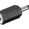 Adapter słuchawkowy, AUX jack 3,5 mm mono do stereo 1x wtyczka...