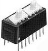 DIP switche, Off-On, 4 pole, straight, 0.025 A/24 VDC, 5-435470-5