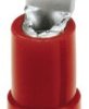 Insulated ring cable lug, 0.5-1.5 mm², AWG 20 to 16, 3.2 mm, M3, red, 3240016