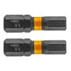 Bity udarowe HEX5 x 25 mm, 2 szt.