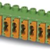 PCB terminal, 4 pole, pitch 3.5 mm, AWG 26-20, 4 A, spring-clamp connection, green, 1928783