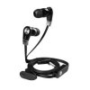 Słuchawki douszne z mikrofonem B-11 czarne