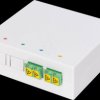 DN-931097 FTTH housing, 2x LC/APC DX adapter, wall mounting