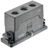 Grommet housing, size 24B, die-cast aluminum, 3 x M25, straight, central locking, IP65/IP68/IP6K9K, 19405240488