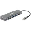D-Link DUB-2327 USB-C 6-port multiport hub Anthracite USB 3.2 2nd Gen