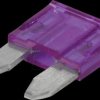 FKS flat fuse (mini), 3 A, violet