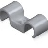 Uchwyt plastikowy do rurek instalacyjnych podwójny 25 mm posadzkowy wzmocniony PA 30 szt. R-SC40-PCD-25 RAWLPLUG