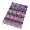 Zestaw testowy do lutowania komponentów SMD 300 sztuk płytka LED FR-4 materiał PCB sekwencyjne miganie DC9V szkolenie z elektron