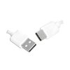 Złącze USB A/USB-C wt-wt 1,5m biały HQ / Lx8426