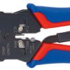 Crimping pliers for modular plug RJ10, RJ11/12, RJ45, Knipex 97 51 12