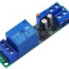 Moduł przekaźnika 12V opóźniacz załączenia 0-60s