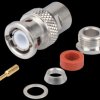 R141007000W BNC-plug, RG58/141, straight, solderable