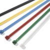 Cable tie, releasable, PA, (L x W) 196 x 4.8 mm, bundle-Ø 2 to 50 mm, yellow, -40 to 85 °C, 115-00004