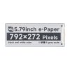 Moduł e-Paper 5,79" 792x272 czarno-biały - Waveshare 26892