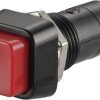 TRU COMPONENTS 1587698 Przycisk TC-R13-23A-05RT, 12.2 mm, 250 V/AC, 1.5 A, 1 szt.
