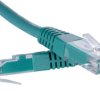 Kabel krosowy patchcord securityNET UTP kat.6 zielony 1,5m LSZH PC-6UTPLSZH-GN1.5