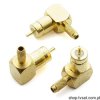HF-CONNECTOR-GOLD Gold Caoxial Angiel Connector PLUG