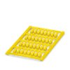 Znacznik do kabli UCT Zatrzaskiwane Phoenix Contact zakres 2.9 mm Żółty zakres 2 mm Żółty 0831204
