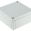 Obudowa Poliwęglan szerokość zew. 130,1 mm długość zew. 130,1 mm wys. zew. 60 mm Fibox IP67 Szary