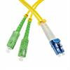 SD patchcord SM;SC/APC-LC/UPC;duplex 9/125 włókno G652D 3,0mm 1m 8830