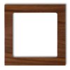 DECO Ramka pojedyncza - drewno (orzech amerykański) orzech amerykański DRD-1E