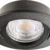 Lampa punktowa, sufitowa Deko Light Samsola, rund, Schwarz 110043
