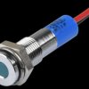 Q6F3CXXB24E Indicator LED, 24 V DC, 6 mm, wired, blue/BrC