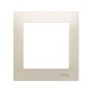 SIMON 54 Ramka 1 pojedyncza kremowa uniwersalna do puszek karton-gips IP20/IP44 DRK1/41 KONTAKT SIMON