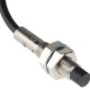 Czujnik zbliżeniowy M8 Indukcyjny 4 mm Omron Niewpuszczany 12 → 24 V DC długość 27mm Gwintowany