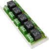 Moduł przekaźnikowy, 5 przekaźników, napięcie 10-14 V DC, AWZ520 MP5