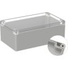 PC enclosure, (L x W x H) 200 x 120 x 75 mm, light gray (RAL 7035), IP66, BYB-3-90H0100