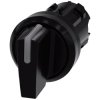 Siemens 3SU10022BL100AA0 Toggle Knob Black LED 22mm 110V AC