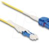 88306 Fiber optic cable, CS / LC Duplex UPC, OS2 Uniboot 2 m