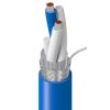 Kabel symetryczny ekranowany Niebieski Polichlorek winylu PVC Belden