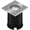 Smartwares 01.586.20 Outdoor Recessed Light GU10 LED 3W 230lm 2700K Silver